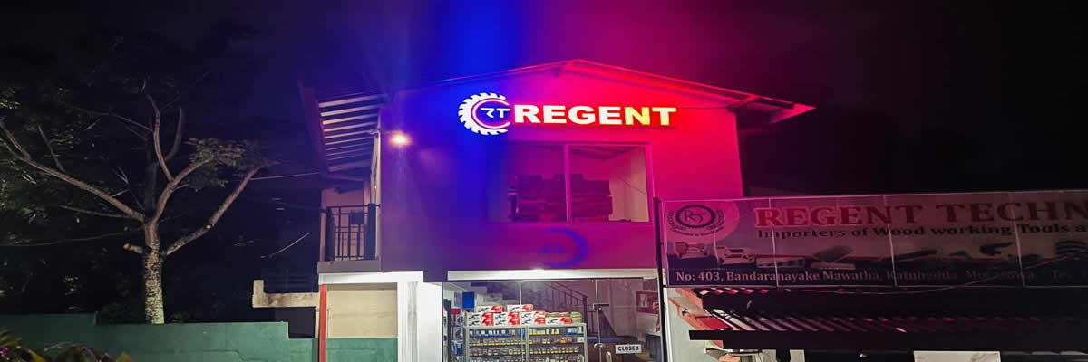 Regent Technologies (Pvt) Ltd. New Building at Night